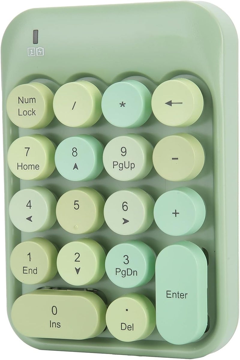 2.4G Wireless Numeric Keyboard Compact Backspace Key for Data Entry (#4) - Image 4