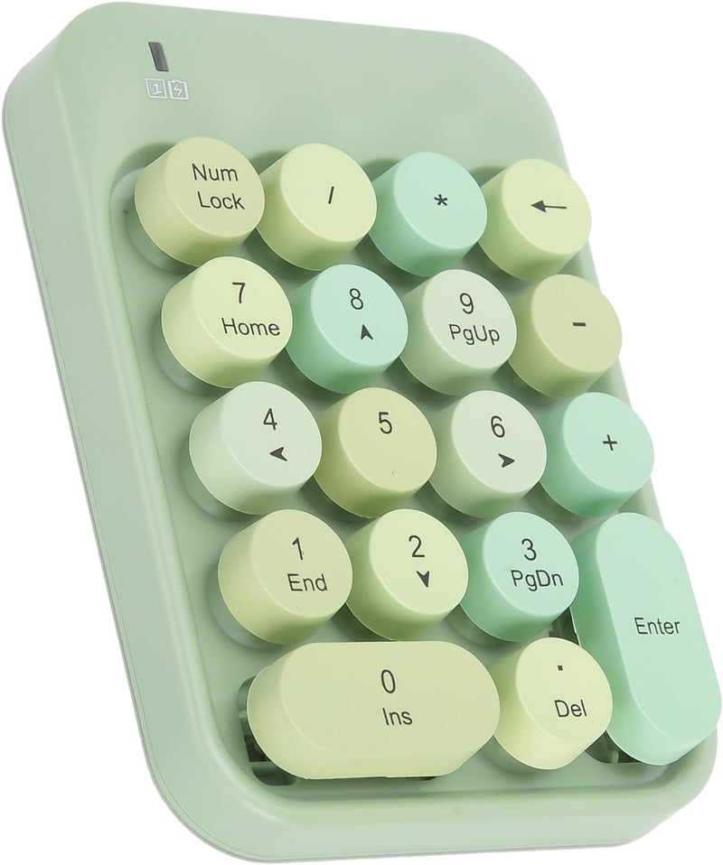 2.4G Wireless Numeric Keyboard Compact Backspace Key for Data Entry (#4) - Image 1