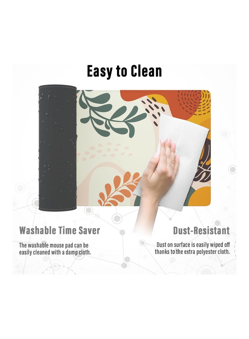 سكاي تاتش لوحة ماوس ألعاب كبيرة بحواف مخيطة ممتدة مقاس XL (80 سم × 30 سم) - Image 4