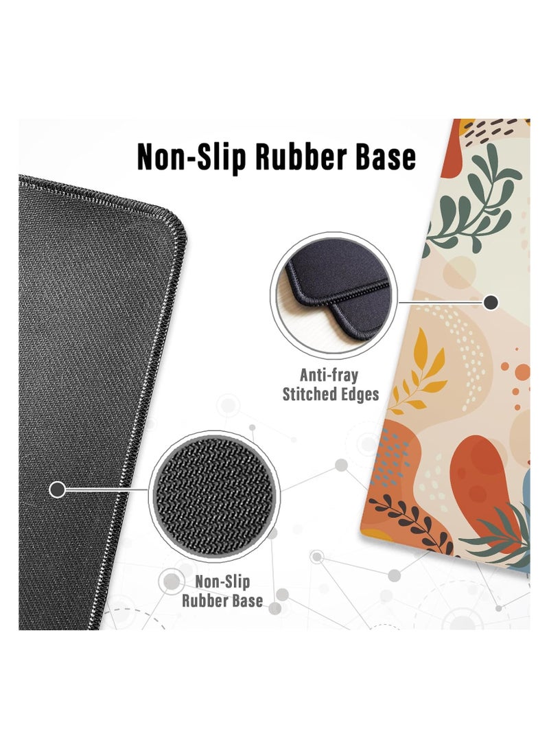 سكاي تاتش لوحة ماوس ألعاب كبيرة بحواف مخيطة ممتدة مقاس XL (80 سم × 30 سم) - Image 5