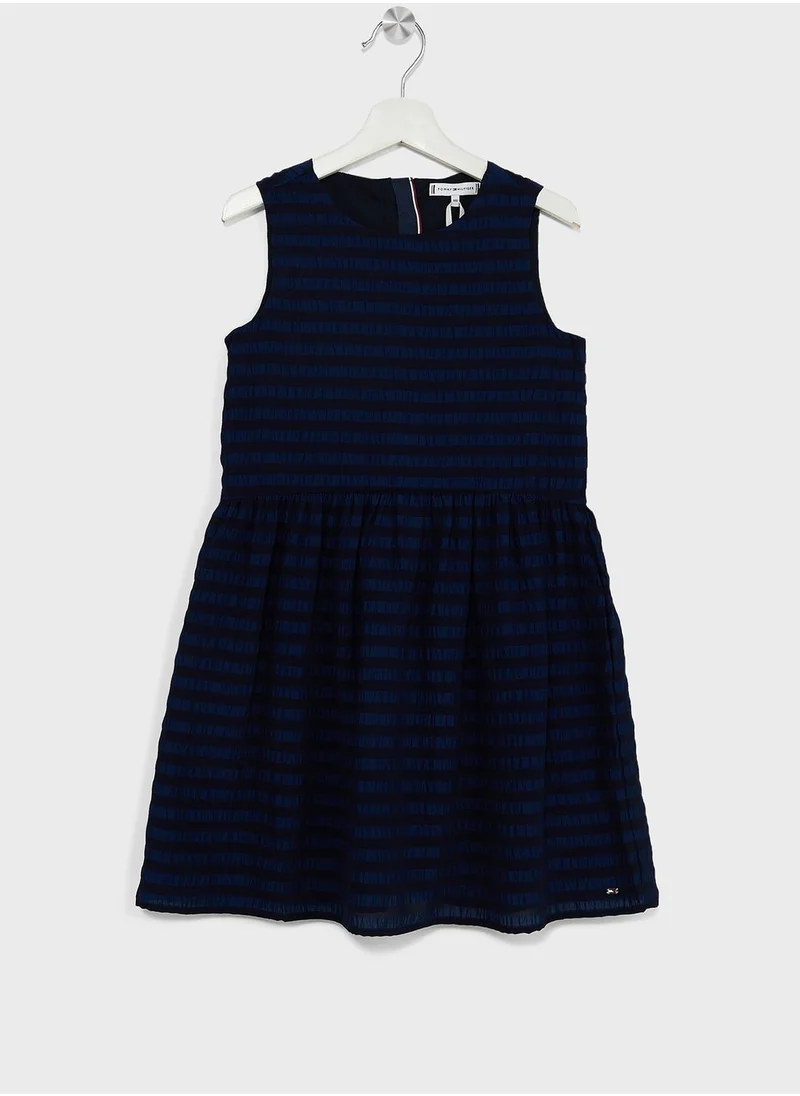 TOMMY HILFIGER Youth Horizontal Stripe Dress