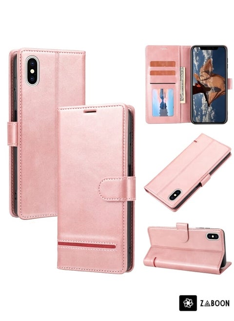 Protective Case For iPhone XS Max Classic Wallet Flip Leather
