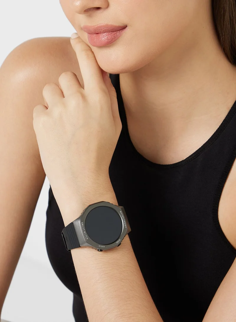 Ginger Sporty Smartwatch With Bluetooth Call,Multiple Health & Fitness Features