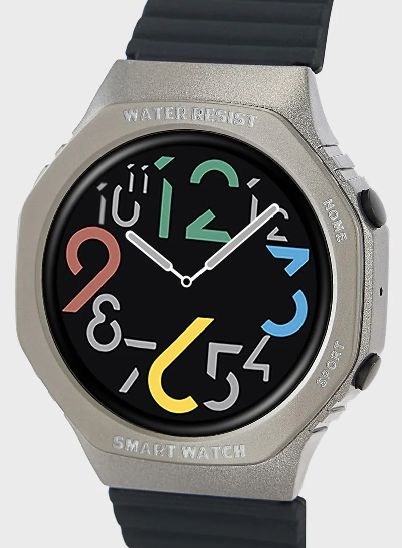 Ginger Sporty Smartwatch With Bluetooth Call,Multiple Health & Fitness Features