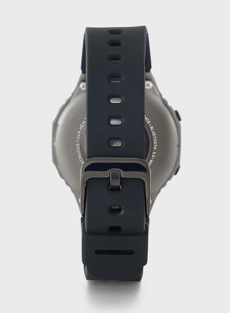 Ginger Sporty Smartwatch With Bluetooth Call,Multiple Health & Fitness Features