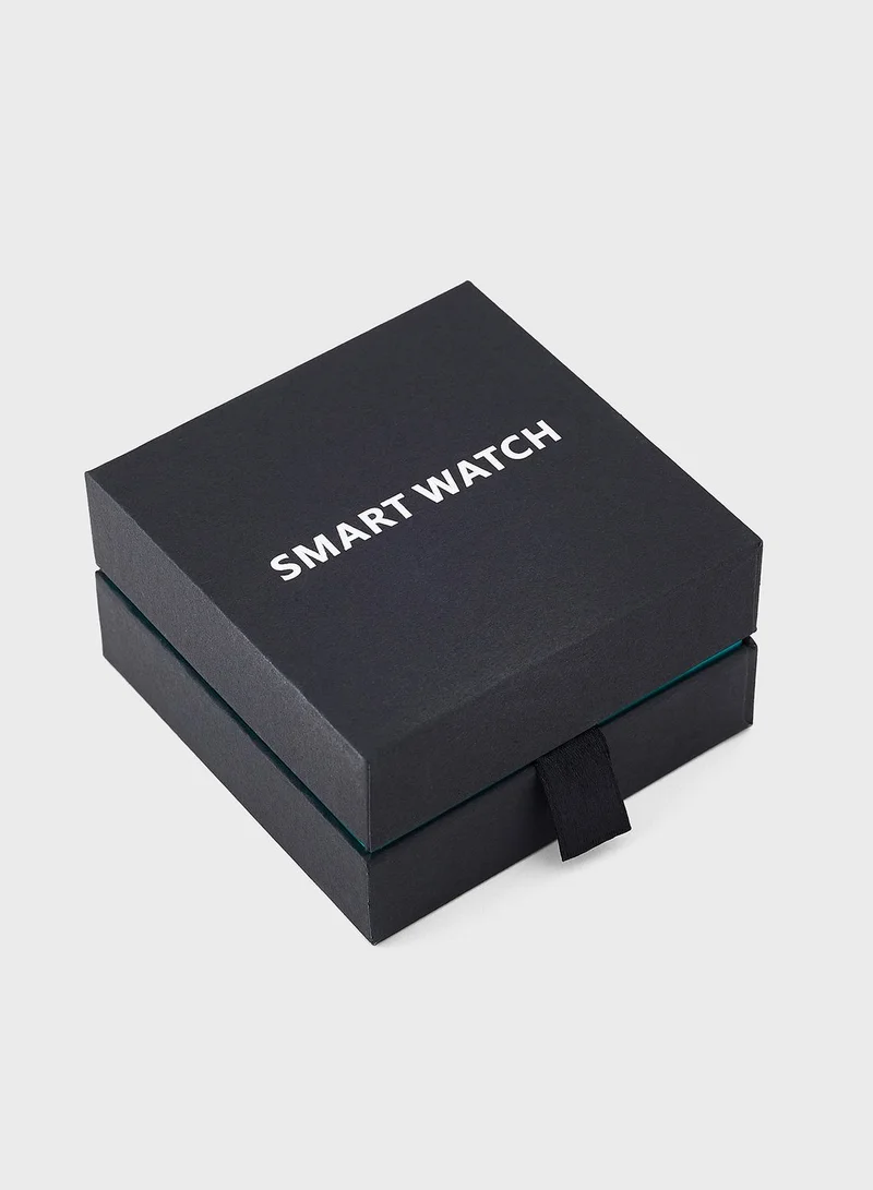 Ginger Sporty Smartwatch With Bluetooth Call,Multiple Health & Fitness Features