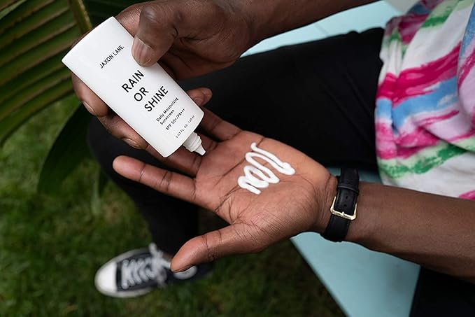 JAXON LANE RAIN OR SHINE Anti Aging Face Sunscreen SPF 50 for Clear Skin wGreen Tea Hyaluronic Acid Vitamin C Vitamin E Oil Ginseng Extract Licorice Root SPF Moisturizer for Face Fragrance Free 203 Oz - Image 4