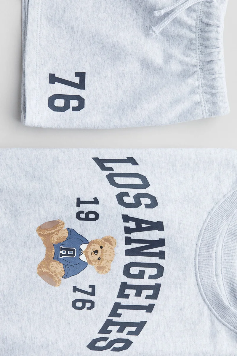 H&M 2-piece sweatshirt set