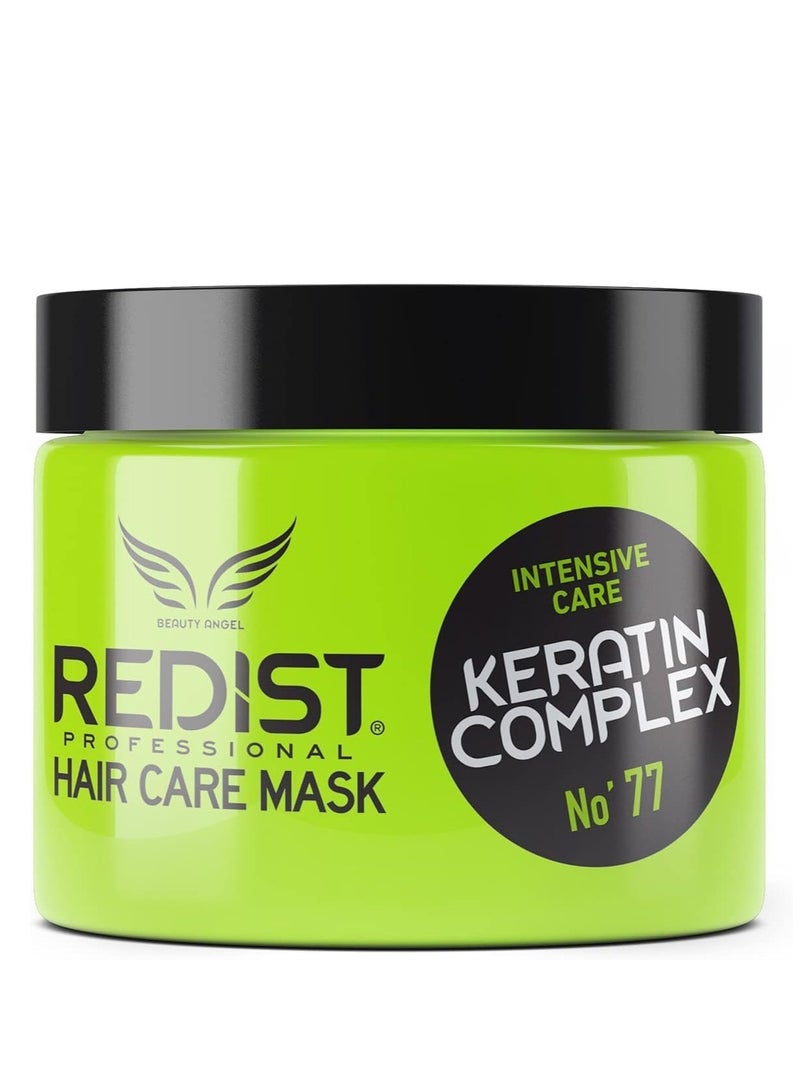 Redist No. 77 Hair Mask with Keratin – Smoothing & Restorative Care 500ml - Image 1