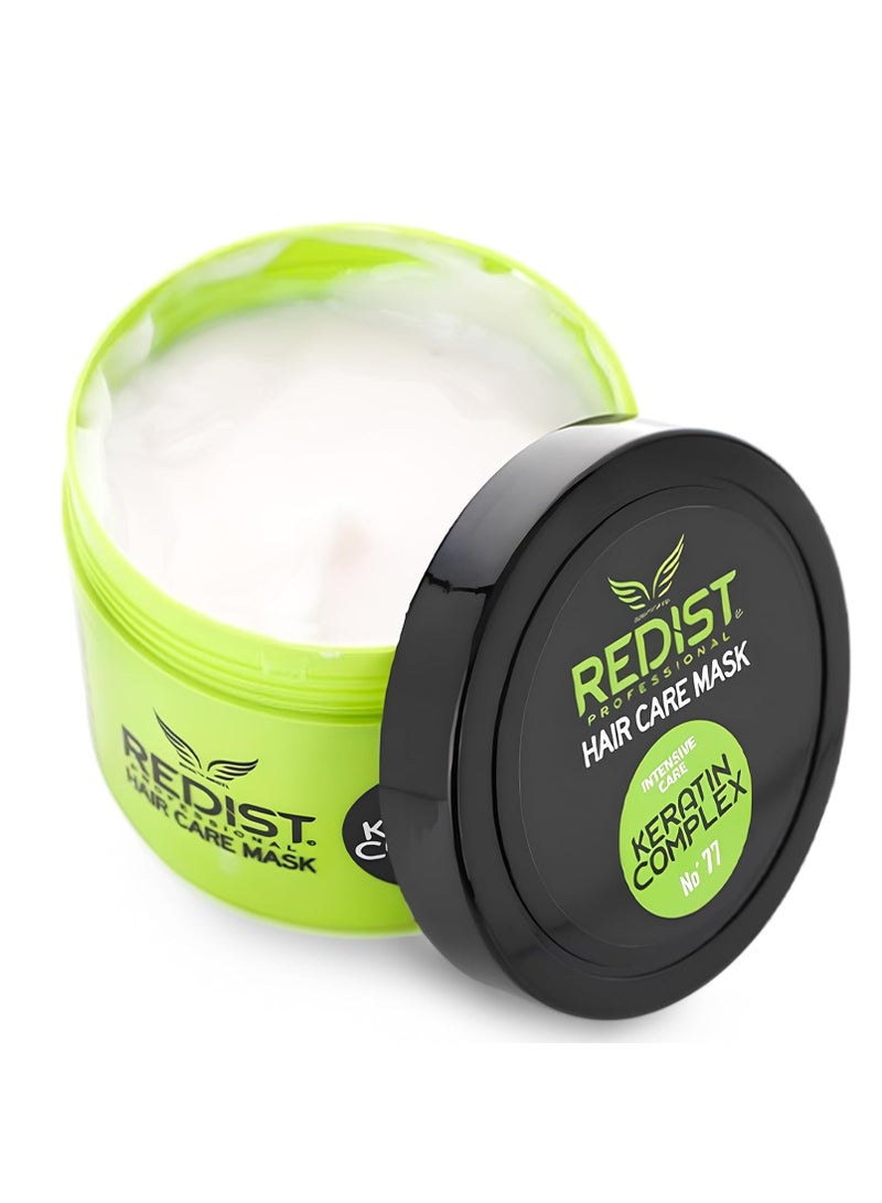 Redist No. 77 Hair Mask with Keratin – Smoothing & Restorative Care 500ml - Image 2