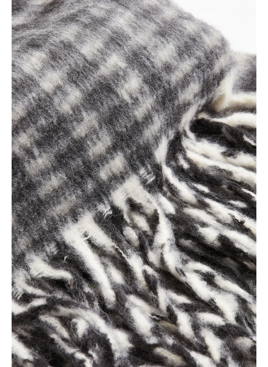 اتش اند ام Fringed Scarf