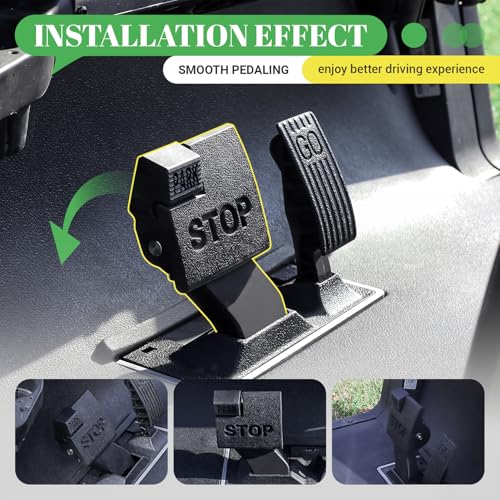 Drive-up Club Car Brake Pedal Assembly- 2nd Generation 102595701/103974901 for 2009-Up Precedent 2004-Up Onward and 2018-Up Tempo G&E Golf Carts - Image 5