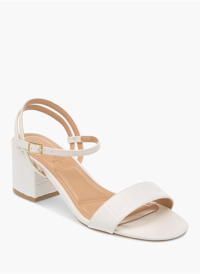 Celeste Womens Ladies Heel Sandals  - Image 1