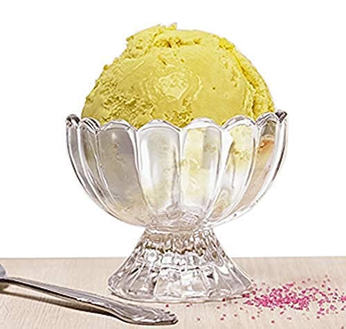 AP SALES Ice Cream Bowls, Salad Dessert Serving Bowls, Tableware Set, 120 ml, Crystal Clear (6 pcs) - Image 5