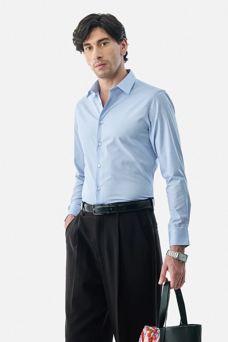 SNITCH Slim Fit 100% Cotton Luxe Shirt