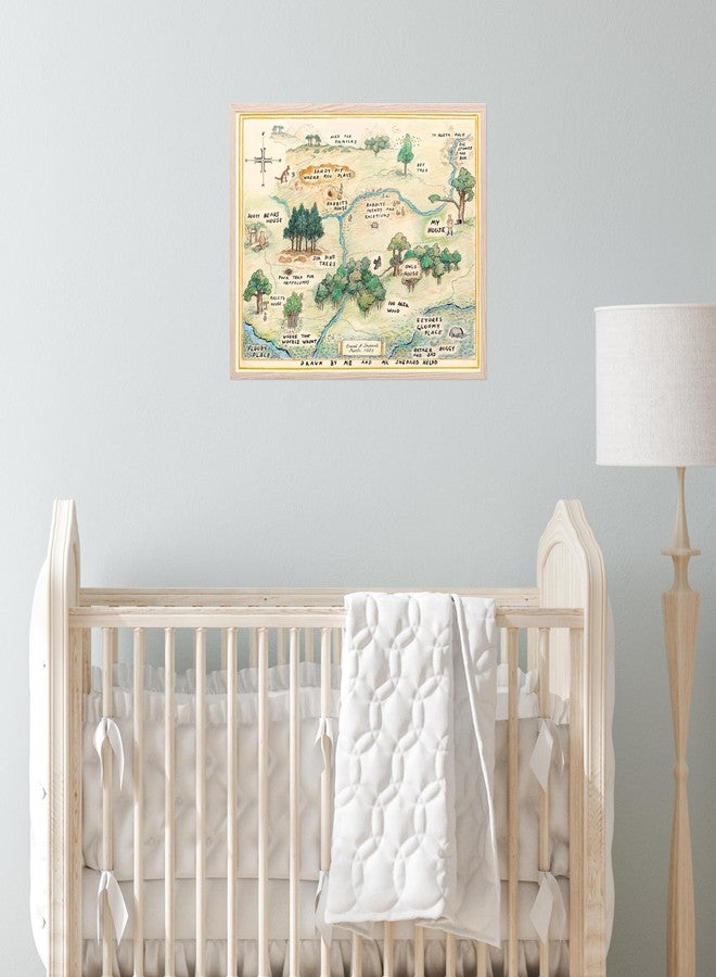 BigWig Prints Hundred Acre Wood Map Vintage Poster, Classic Pooh Nursery Poster, Hundred Acre Wood Nursery Decor - Unframed (8x10) - Image 5
