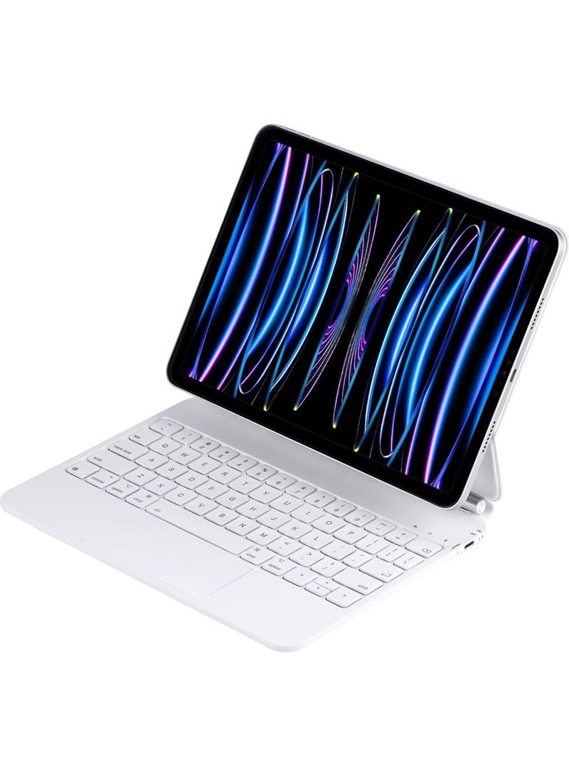 Arabi Magic Keyboard for iPad Air 11 inch(M3/M2) 2025/2024,iPad Air 5th 10.9 Inch (2022)/Air 4th 10.9 Inch (2020) iPad Pro 11 inch (2022/2021/2020/2018) with Magnetic Back Cover, Smart Trackpad Back - Image 1
