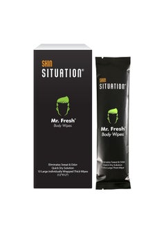 Hair Situation Mr. Cool Wet Look Strong Hold Hair Gel and Mr. Fresh Body Wipe  - Image 3