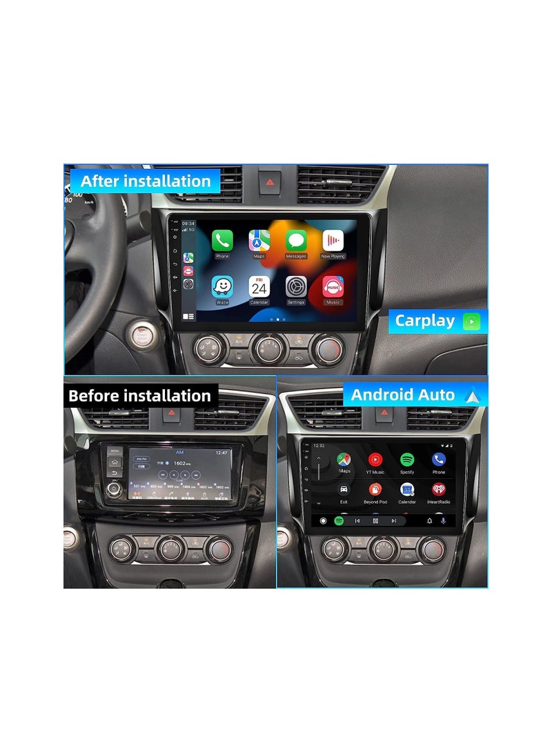 SHEZA STAR Android Car Stereo for Nissan Sentra 2013 2014 2015 2016 2017 1GB RAM 32GB ROM 10 Inch  MirrorLink WiFi BT, IPS Touch Screen with Backup Camera Included - Image 2