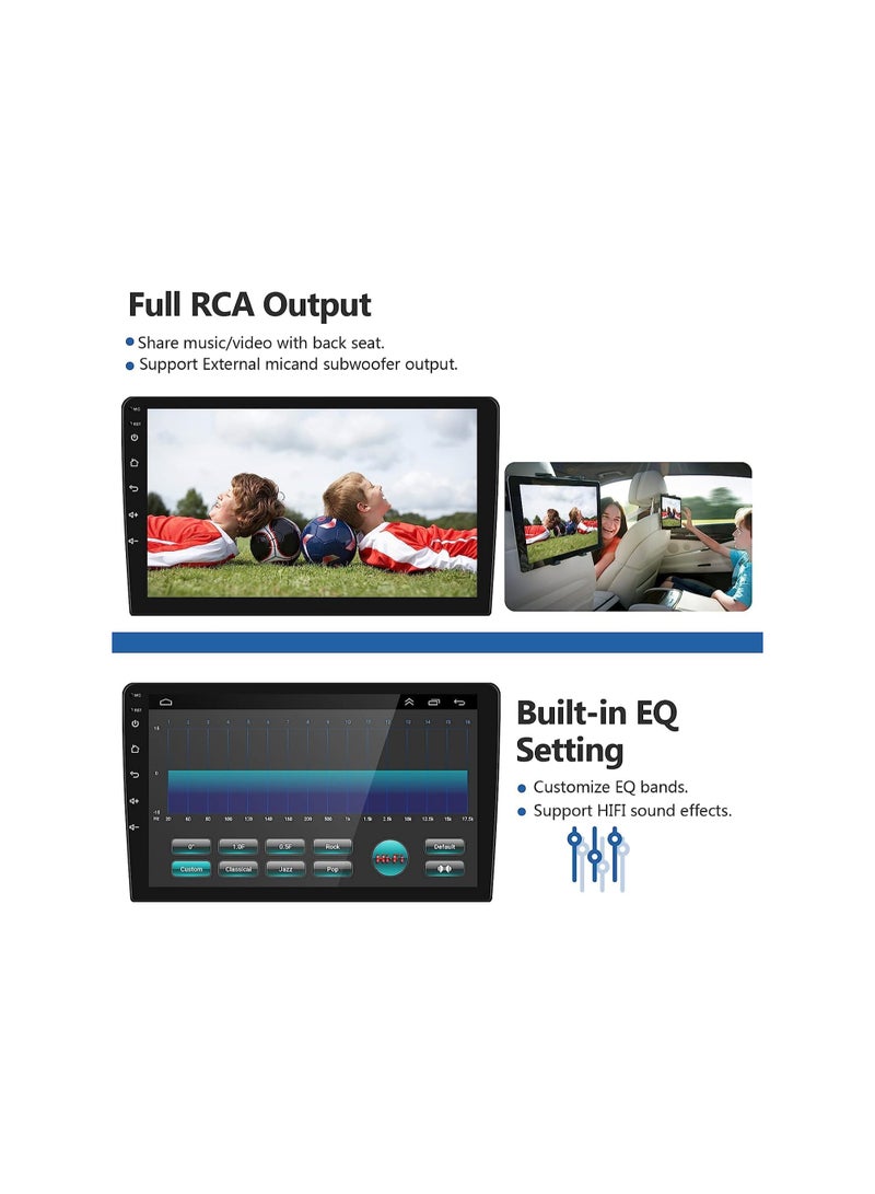 SHEZA STAR Android Car Stereo for Nissan Sentra 2013 2014 2015 2016 2017 1GB RAM 32GB ROM 10 Inch  MirrorLink WiFi BT, IPS Touch Screen with Backup Camera Included - Image 4