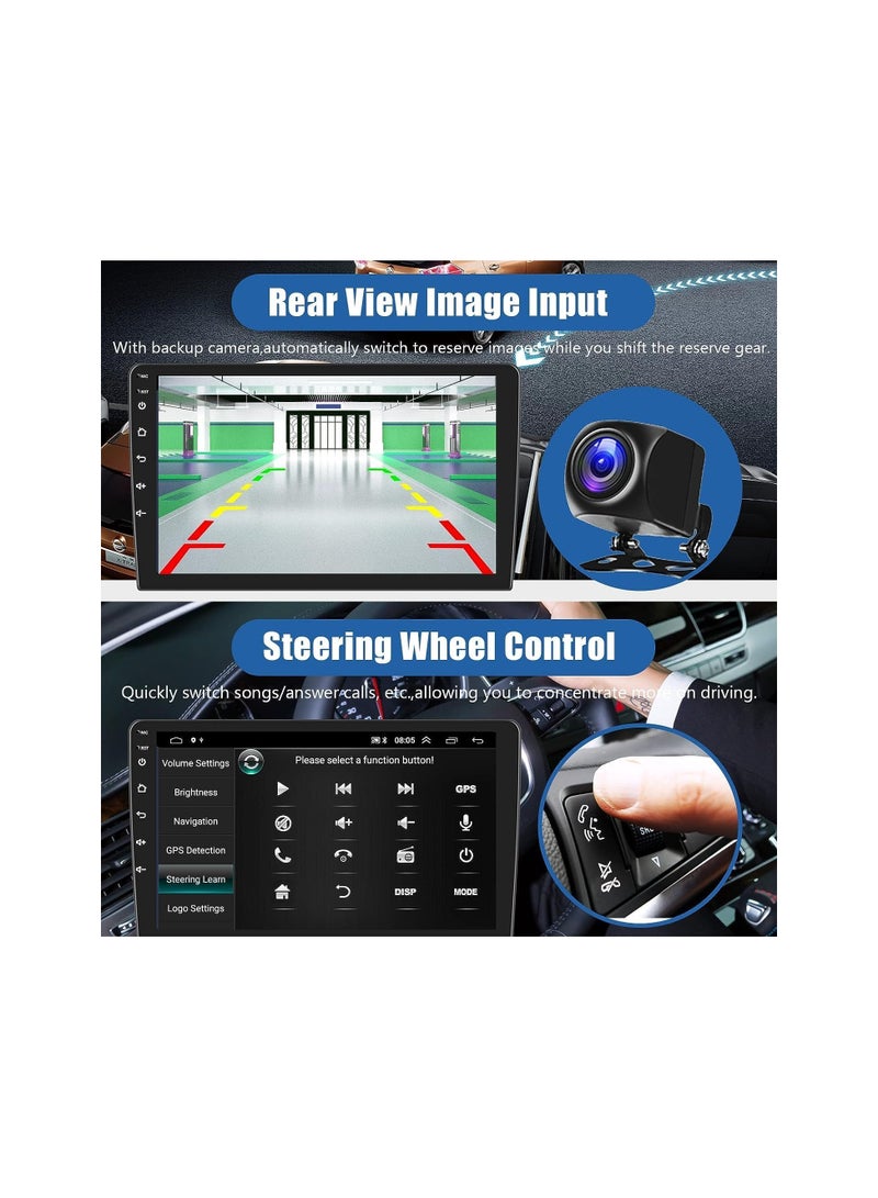 SHEZA STAR Android Car Stereo for Nissan Sentra 2013 2014 2015 2016 2017 1GB RAM 32GB ROM 10 Inch  MirrorLink WiFi BT, IPS Touch Screen with Backup Camera Included - Image 5