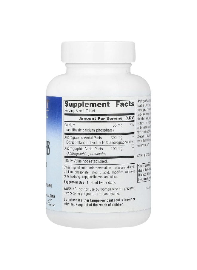 PLANETARY HERBALS Planetary Herbals, Full Spectrum™ Andrographis, 400 mg, 120 Tablets  - Image 2