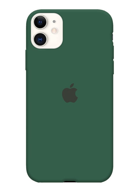 iPhone 11 Case Slim Silicone Case Soft Anti-Scratch Full Body Shockproof Protective Case Cover Green