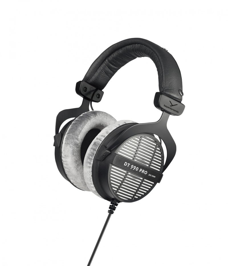 Beyer Dynamic beyerdynamic DT 990 Pro 250 ohm Over-Ear Studio Headphones For Mixing, Mastering, and Editing  - Image 1