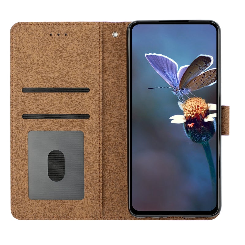 HuHa Protective Cover For Sony Xperia 1 VI Seven Butterflies Embossed Leather Phone Case(Blue) - Image 4