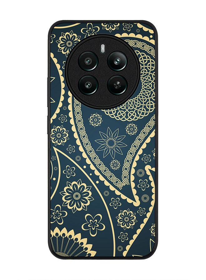 Stylizedd Rugged Black edge case for Realme 12 Plus 5G / Realme 12 4G, Slim fit Soft Case Flexible Anti Drop TPU Gel Thin Cover -  Indian Nights - Image 1