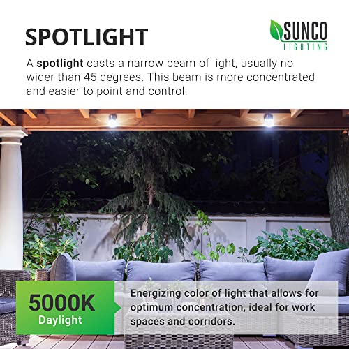 Sunco Lighting Sunco LED PAR30 Dusk to Dawn Light Bulb for Outside Porch, Patio, Backyard, 11W=75W, 850 LM, 5000K Daylight , Non-Dimmable, Photocell Sensor, UL 4 Pack. - Image 5