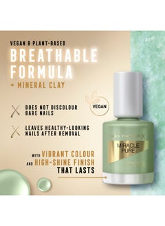 Max Factor Miracle Pure Nail Polish, Healing Crystal Collection - Lucky Jade, 12Ml  - Image 5