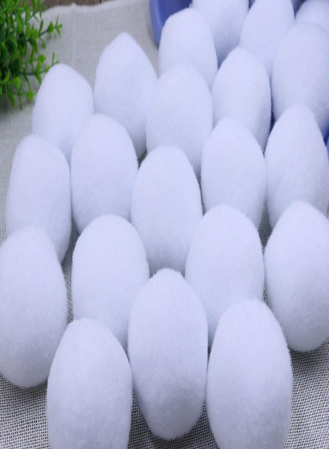 YYCRAFT 25pcs Jumbo Craft Pom Pom,3" Pom Pom Balls for DIY Creative Crafts Decorations,Indoor Snowball Fight(White) - Image 2