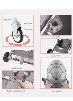 elphybaby Two-Way Stroller With A Canopy  - Image 4