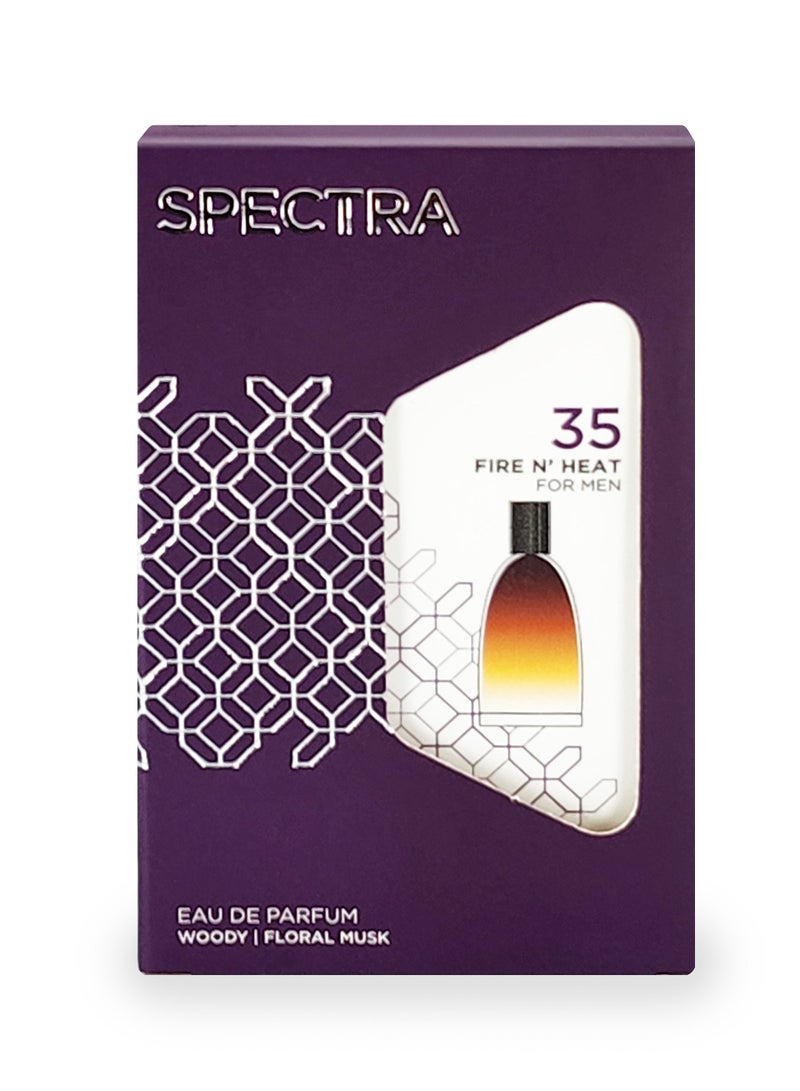 Spectra Pocket 035 Fire N’ Heat Eau De Parfum For Men - 18ml - Image 3