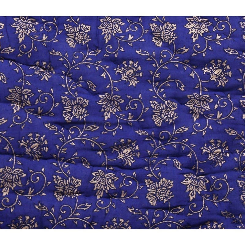SAMRADHI Traditional Famous Jaipuri Beautiful Floral Print in Multi Colour Jaipuri Rajai/Razai/Quilt Single/Single Bed Quilt/Comforter/AC Quilt/AC Comforter - Image 3