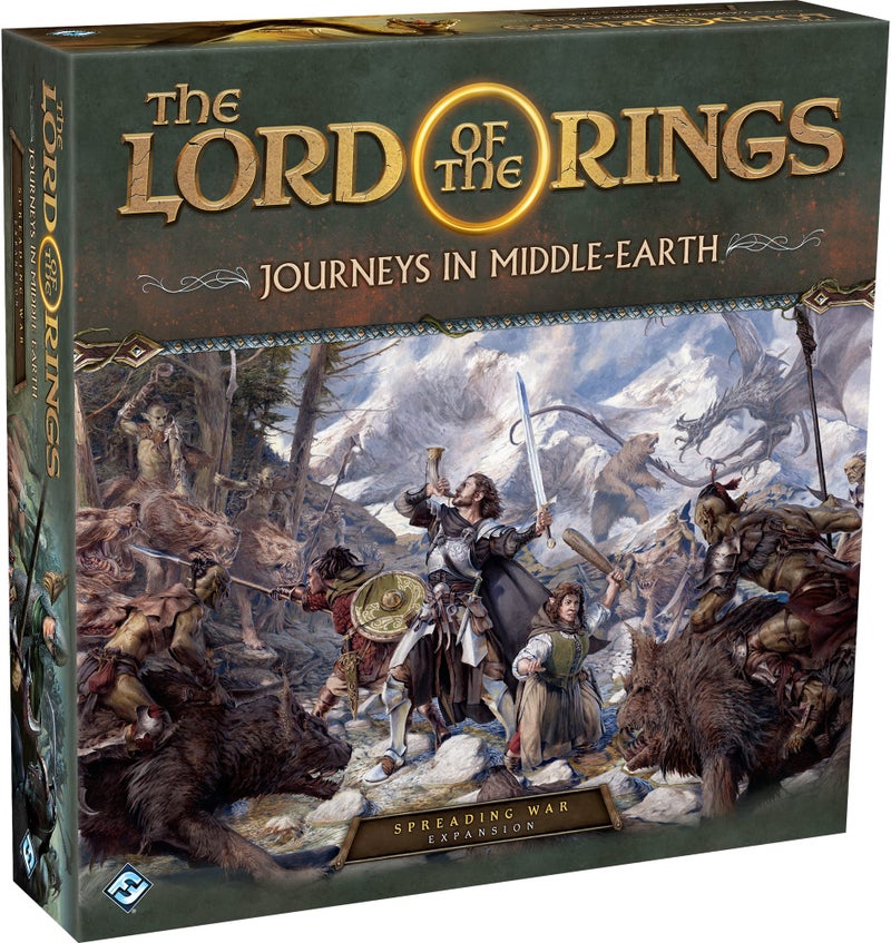 Asmodee The Lord of the Rings Journeys in Middle-earth Spreading War Board Game EXPANSION - Adventure Board Game for Kids and Adults, Ages 14+, 1-5 Players, 60+ Minute Playtime, Made by Fantasy Flight Games - Image 1