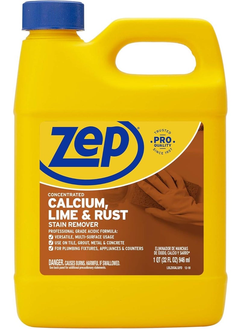 Zep Calcium Lime & Rust Stain Remover 946 ML - Image 1