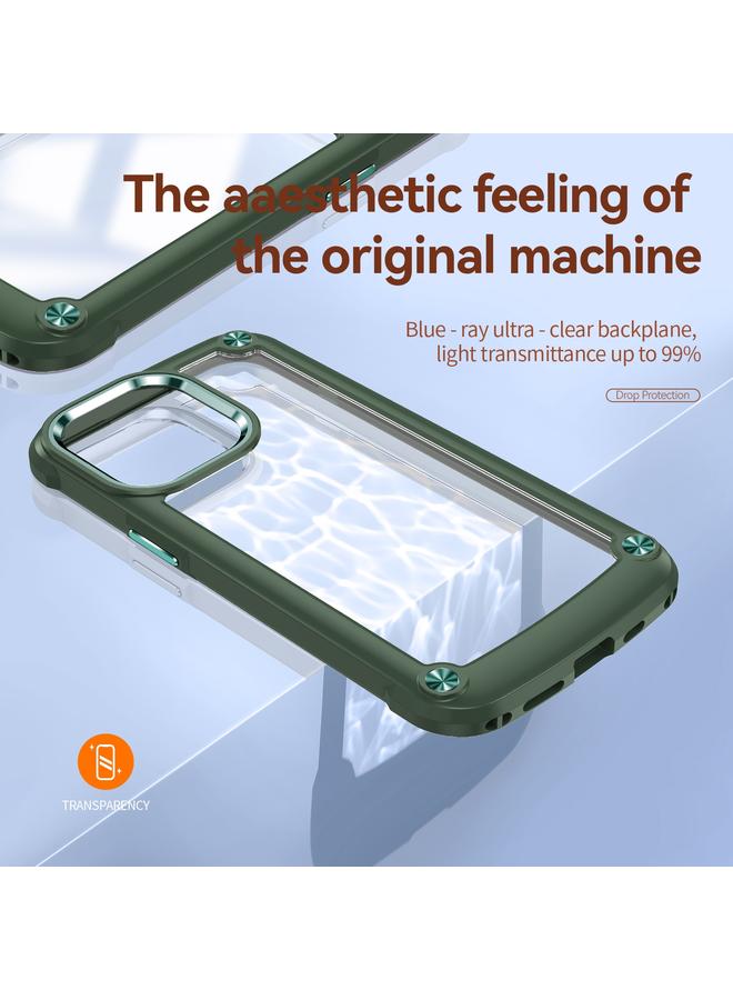 اس-توب جراب لهاتف iPhone 14 مصنوع من مادة TPU + PC لحماية العدسات - Image 4