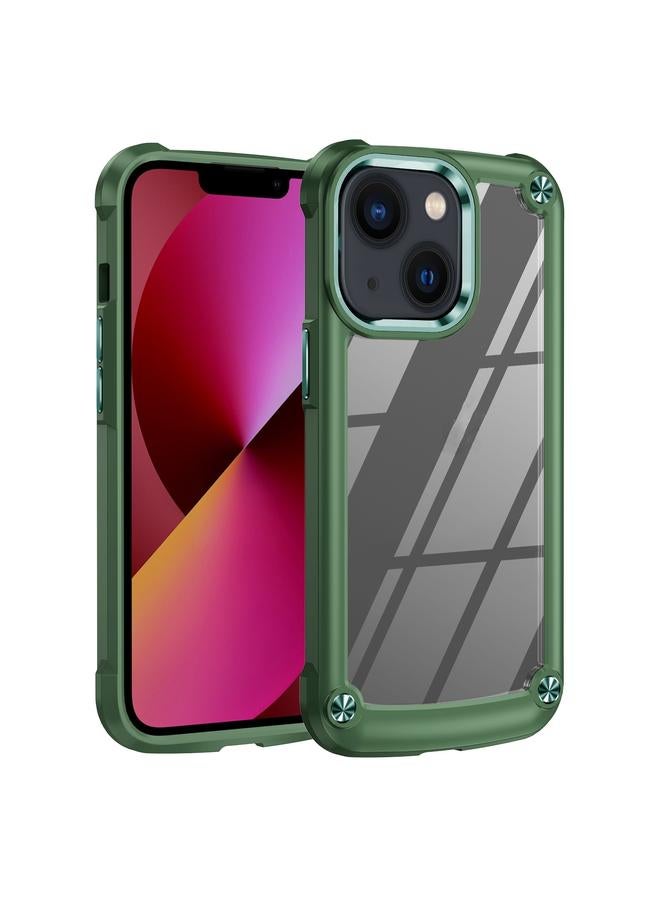 اس-توب جراب لهاتف iPhone 14 مصنوع من مادة TPU + PC لحماية العدسات - Image 1