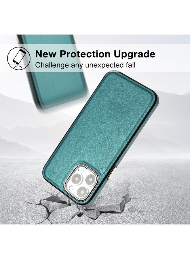 S-TOP Case For iPhone 15 Pro Leather Texture Full Coverage Phone Case - Image 3