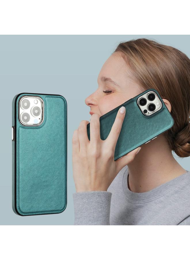 S-TOP Case For iPhone 15 Pro Leather Texture Full Coverage Phone Case - Image 5