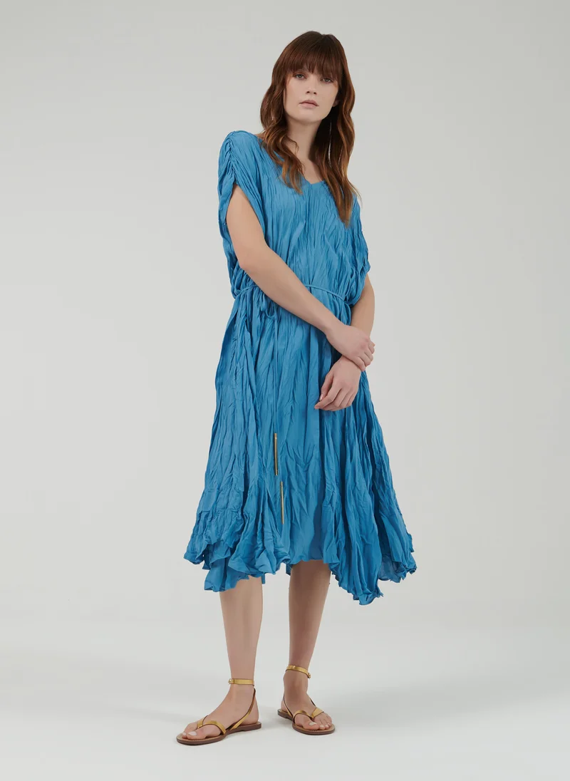 ليم Organic Plisse Kaftan