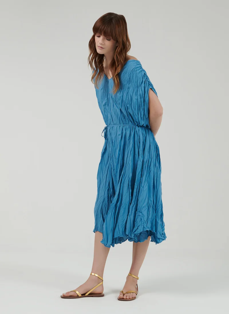 ليم Organic Plisse Kaftan