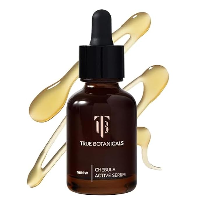 True Botanicals Chebula Active Serum | Anti-Aging Face Serum | Reduces Appearance of Fine Lines & Wrinkles | Optimizes Skin Collagen Levels | Dermatologist Tested, Vegan, All Natural |1 fl oz | 30 ml - Image 1