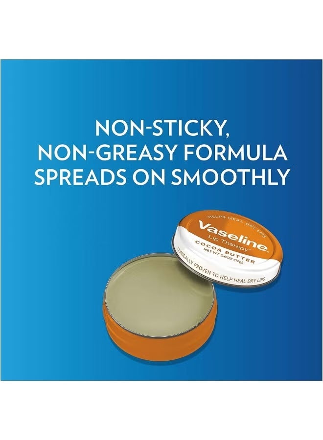 Vaseline Lip Therapy Rosy Lip Balm 20g + Vaseline Petroleum Jelly Cocoa Butter Lip Balm 20g - Image 4