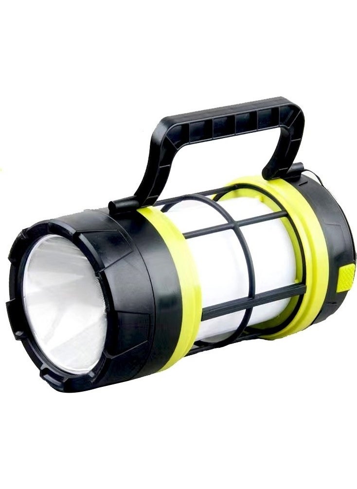 Powermaster F-910-B Rechargeable Solar Camping Flashlight Yes LED Professional Flashlights White  - Image 1