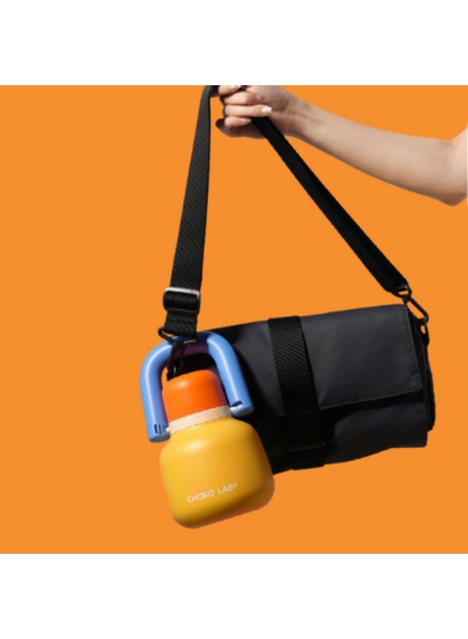 CHAKO LAB Chakolab Hanging Pot 820ml | SUS 631 Stainless Steel Vacuum Insulated Flask | Leak-Proof Hot & Cold Flask 24 Hours | Matte Finish with Clip-On Handle - Image 3