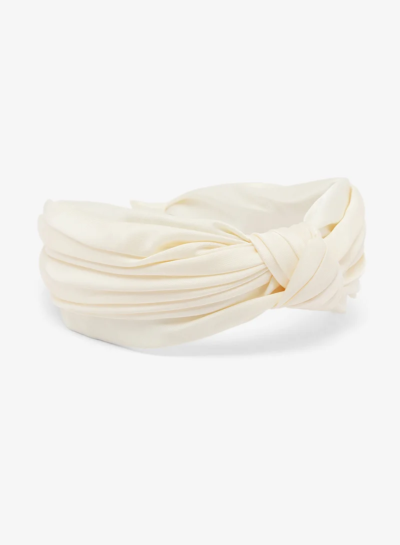 خزانة Ruched Knot Detail Headband