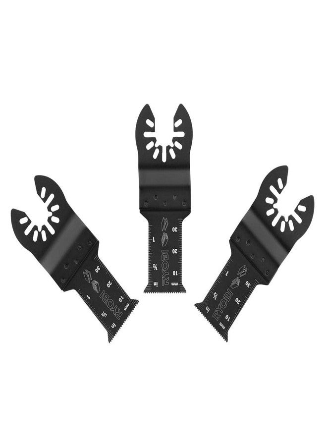 RYOBI Multi Tool 3 PC. Wood/Metal PVC/Plunge Blade Set (Blades Only) - Image 2